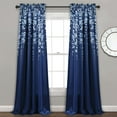thumbnail image 6 of Weeping Flower Room Darkening Window Curtain Panels Blush/Gray 52X95+2 Set, 6 of 11