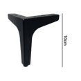 thumbnail image 3 of 4pack Metal Furniture Sofa Legs, Diy Furniture Feet Replacement, 3 of 3