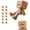 A,B,C,D,E,F,G,H,I,J,K,L, variant on Shaking Wooden Man Figurine, Handmade Shaking Feet Wooden Doll, Car Ornaments,Funny Wood Desktop Decor, Car Dashboard Decorations, Creative Gifts Commutes for Men (1Pcs, with Magnetic Expressions)