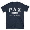 thumbnail image 1 of Pax West Virginia Classic Established Men's Cotton T-Shirt, 1 of 1