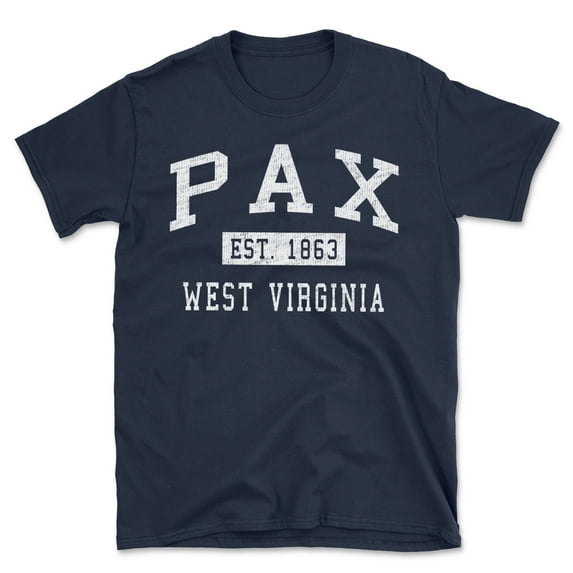 Pax West Virginia Classic Established Men's Cotton T-Shirt