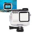 thumbnail image 1 of Action Camera Underwater Housing Case, Stainless Steel Button Sponge Strip Action Camera Waterproof Case  for Surfing, 1 of 7