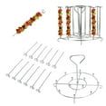 thumbnail image 3 of Barbacéze de Brochetas verticales, Gran Capacidad de Gran Capacidad Freídora de fluJo de aire freids vertical SE Mantienen Acero inoxidable para el Hogar, 3 of 7