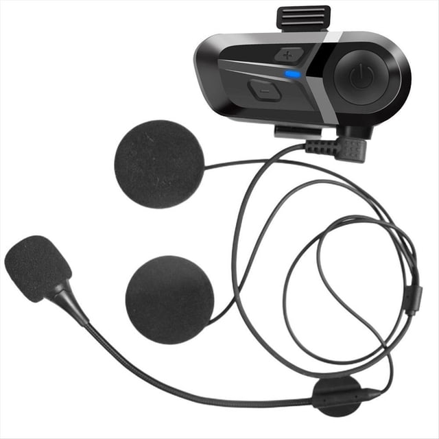 Auriculares Inalámbricos Bluetooth 5.3 para Motocicletas, Llamadas Manos , Reproductor de Música, Fácil Instalación, Ajuste Universal.
