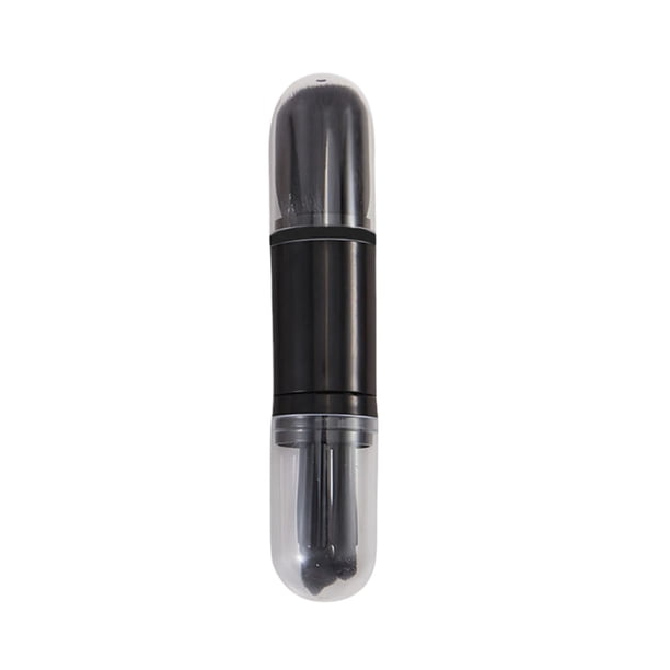 Set de brochas de maquillaje de viaje: brochas cosméticas multifuncionales 4 en 1 portátiles para rostro, ojos y mejillas; aplicador universal