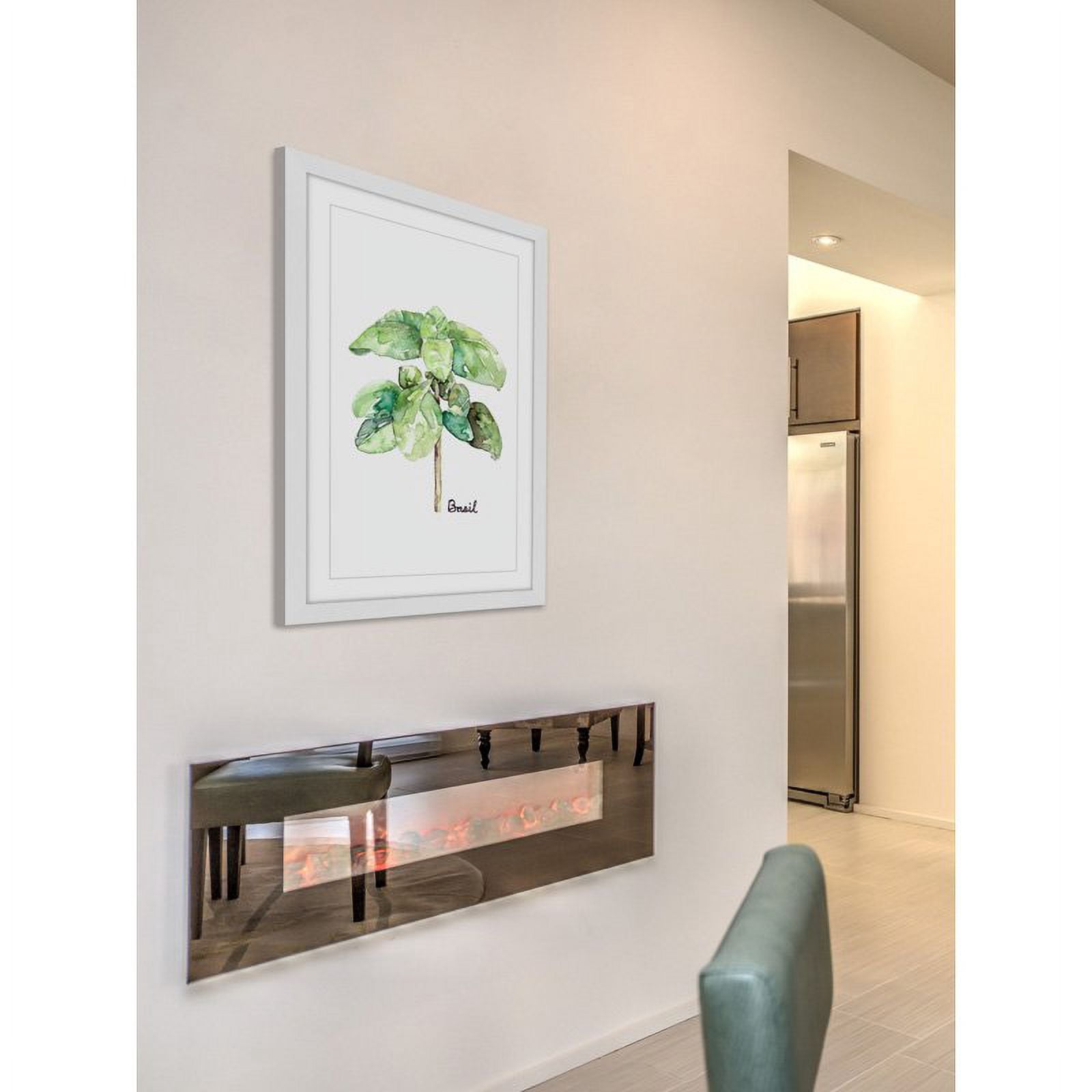 Marmont Hill "Herb Basil" by Rachel Byler Framed Painting Print