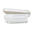 thumbnail image 2 of Dispensador de huevos rodante, contenedor organizador de huevos con ruedas automáticas, caja de almacenamiento White 3 niveles, 2 of 9