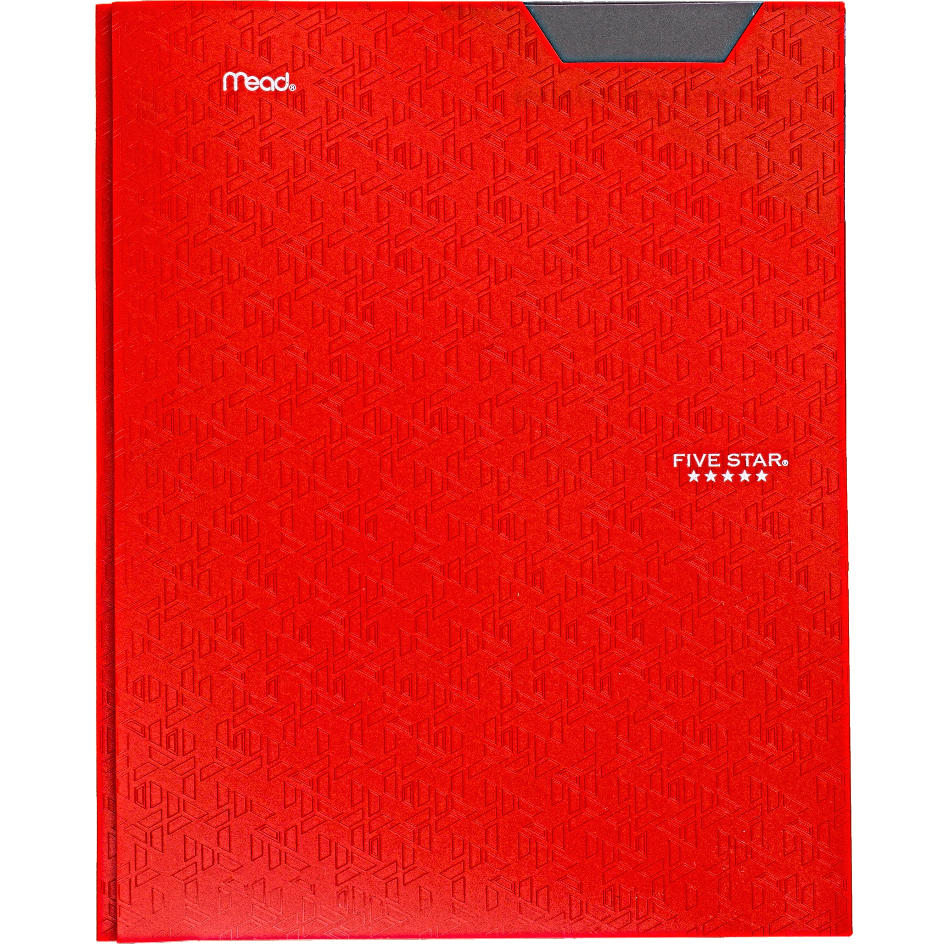 Five Star Advance Durable Poly Pocket & Prongs Stay-Put Folder
