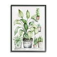 thumbnail image 2 of Stupell Industries Potted Plant Garden Botanicals Botanical & Floral Painting White Framed Art Print Wall Art, 2 of 5