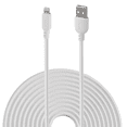 thumbnail image 5 of onn 10-Foot Lightning to USB Charging Cable – White, 5 of 8
