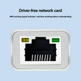 thumbnail image 3 of Adaptador de red LAN Gigabit Ethernet tipo C a RJ45 Adaptador LAN con cable USB tipo C, 3 of 7