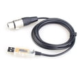 thumbnail image 1 of Adaptateur USB vers Interface LED DMX512 Contrôleur d'Éclairage de Scène PC, Variateur, Câble Adaptateur, 1 of 6