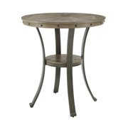 Powell Franklin Pub Table, Pewter