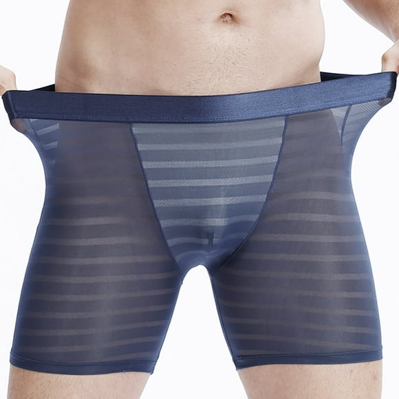 RXIRUCGD Mens Underwear Men's long, sexy, breathable and wear resistant boxer underwear