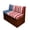 American Stars Stripes, variant on POLERO Colorful Tulip RV Dinette Cushion Covers Stretch, Suitable for Camper Booth, RV Booth Seat Covers for Sofa RV Camper Car Bench Seats 2 Pieces