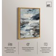 thumbnail image 2 of Oceanic Opacity II Canvas Print Modern Wall Decor by Art Remedy, Gold Frame, 30 x 45, 2 of 7
