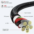 thumbnail image 3 of USB C to RCA Audio Cable 3.92FT Type C to 2 RCA Audio Cable Compatible with iPad, iPhone, Laptop, Tablet, Home Theater, DVD, Amplifier, Mixer, Speaker, Car Stereo, 3 of 7