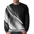 thumbnail image 1 of Pompotops Hommes Décontracté Col Rond Manches Longues Pull Imprimé 3D Sweatshirts Blouse en Solde, 1 of 4