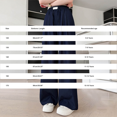 thumbnail image 4 of CPNG Girls Casual Pants Solid Color Elastic Waist Drawstring Wide Leg Pants Comfortable Breathable Lightweight Pants, 4 of 7
