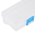 thumbnail image 4 of BTOER White Storage Box 33x7x3.5cm For Brushes Painting Pencils Watercolour Pen Container Drawing Tools Organizer Plastic Beading Box, 4 of 9