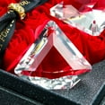 thumbnail image 6 of GKNET Feng Shui Faceted 45MM Clear Flat Diamond Crystal Prism DIY Chandelier Pendant, 6 of 7