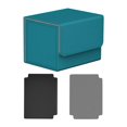 thumbnail image 3 of Caja de Almacenamiento DYNWAVEMX para Baraja de Cartas con Cierre Magnético Azul 2 Divisores, 3 of 8