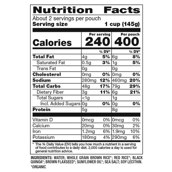 seeds of change organic quinoa brown red rice 8 5oz walmart com