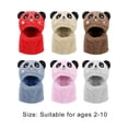 thumbnail image 3 of Cute Children's Cartoon Scarf Hat Two Piece Set, 3 of 8