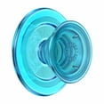 thumbnail image 2 of PopSockets PopGrip pour MagSafe Rond avec Anneau Adaptateur Translucent Electric Bleu, 2 of 5