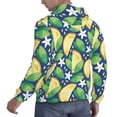 thumbnail image 3 of Hoodies for Men - cartoon Lemon flower Long Sleeve Comfrt Men'S Fashion Hoodies & Sweatshirts, Sweatshirts for Men Hoodies Pullover Clothing Clothes with Pouch, 3 of 7
