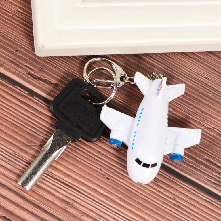 Metal Model Aircraft Airplane Pendant Car Key Ring Holder Keychain Bottle  Opener