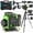 Green-801, variant on Wildora Laser Level, 16-Line 4x360° 4D Green Self-Leveling with Tripod & Remote, 2x4800mAh Li-ion Batteries, Hard Carry Case for Home DIY, Woodworking & Renovation