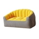 thumbnail image 5 of Puf Macarena Sofá de Dos Plazas Doble amarillo gris, 5 of 8