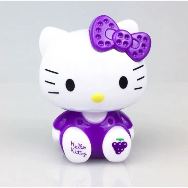 Figuras de acción de Hello Kitty para niños, dibujos animados Kawaii, decoración enchufable para pastel de cumpleaños, adornos de princesa, muñeca linda, regalo