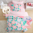 thumbnail image 3 of CLD COLLECTIONS Twin Girls 5-Piece Bed in a Bag, Glow in the Dark Kids Comforter Bedding with Sheet Set, 3 of 8
