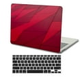 thumbnail image 1 of KSK KAISHEK Compatible Old MacBook Pro 13 inchs Case 2015 - 2012 Rel. Model A1502 & A1425, Plastic Hard Shell + Black Keyboard Cover, Red series 0591, 1 of 5