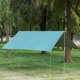 thumbnail image 2 of Toldo de sombra para exteriores con bolsa de transporte, tienda de campaña ligera, dosel de playa MABOTO Verde, 2 of 7