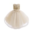 thumbnail image 4 of Vedolay Dress Flower Girl's Dress Prom Party Bridesmaid Dress Long,Khaki 4-5 Years, 4 of 5