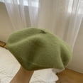 thumbnail image 1 of LinYooLi Breda Hat Female British Retro Autumn And Winter Day Is Wool Painter Hat Ladies Beilei Hat Versatile Korean Version, 1 of 9