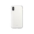 thumbnail image 3 of Moshi iGlaze - Back cover for cell phone - polymer - pearl white - for Apple iPhone X, XS, 3 of 6