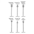 thumbnail image 4 of 20PCS Stone Carving Set Grinding Bit Set Versatile Use for Wood Carving Jadestone Marble Emery Material, 4 of 7