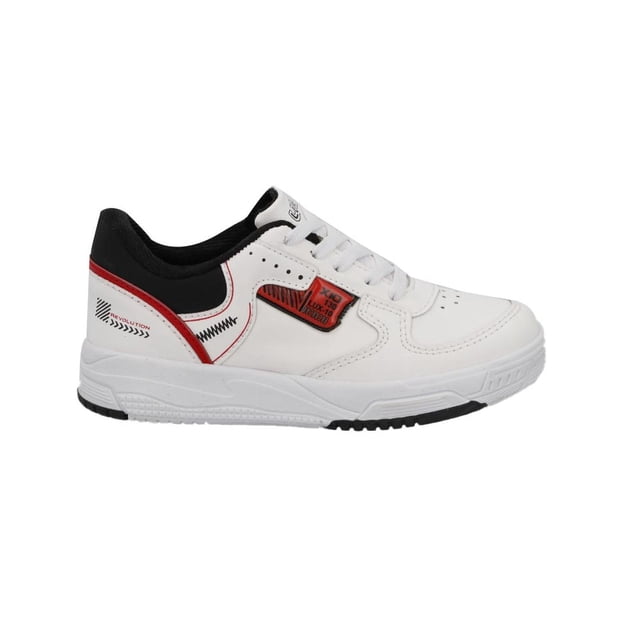 Tenis Niño Lux 10 Casual Urbano blanco 19