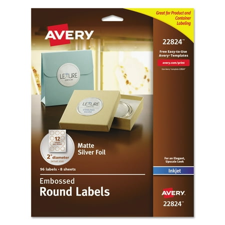 Avery gold foil laser labels