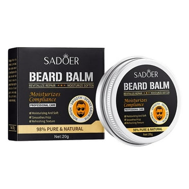 Natural Beard Balm Professional Beard Care Product Organic Moustache Wax P0T7