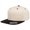 Natural/Black, variant on Yupoong Mens The Classic Premium Snapback 2-Tone Cap