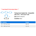 thumbnail image 2 of Timing Cover Gasket Set - Compatible with 1979 - 1997 Ford F-350 1980 1981 1982 1983 1984 1985 1986 1987 1988 1989 1990 1991 1992 1993 1994 1995 1996, 2 of 2