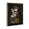 thumbnail image 3 of Stupell Industries Traditional Floral Goblet Still Life Painting Luster Gray Floating Framed Canvas Print Wall Art, Design by Stellar Design Studio, 3 of 6