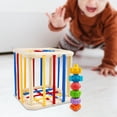 thumbnail image 1 of Clasificador de formas, juguetes para bebés, contenedor de cubos, bloques de formas sensoriales, contenedor de cubos de actividad de juguete para niño, 1 of 9