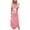 #4 Pink Dresses, variant on Staron Womens Summer Dress Loose Hawaiian Sleeveless Maxi Long Sundress Split Casual Spring Party Beach Dresses with Pockets Gray S