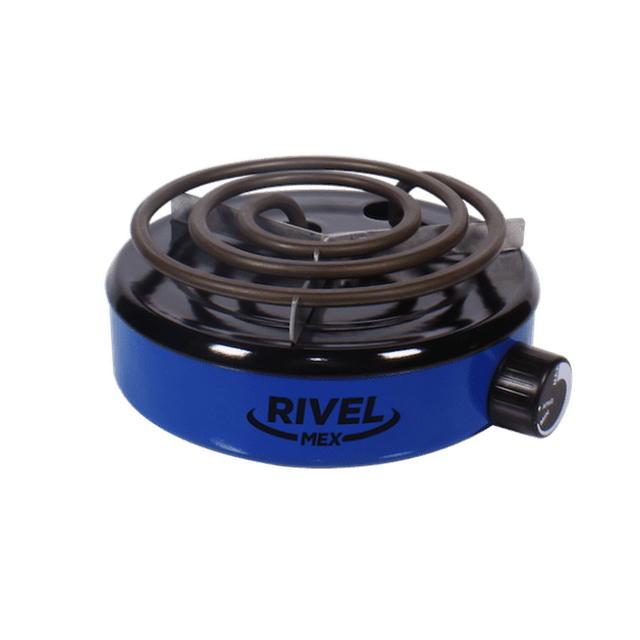 Parrilla electrica de una resistencia redonda con termostato ALFA B788B-7